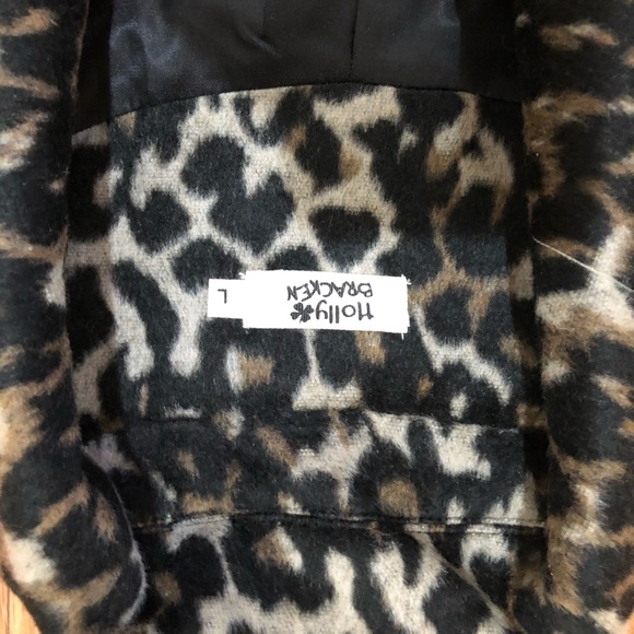 Faux Fur Leopard Coat by Molly Bracken - Picture 5 of 7